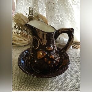 Byron Mold Creamer and Saucer